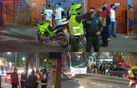 Lugar de los hechos en la Murillo con 29.