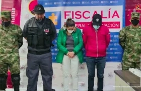 Momento de la captura de Carlos Alberto Zuluaga Arroyave. 