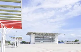 Plaza del municipio de Becerril. 