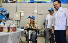 La Gobernadora del Atlántico, Elsa Noguera.