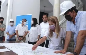 La Gobernadora del Atlántico, Elsa Noguera.