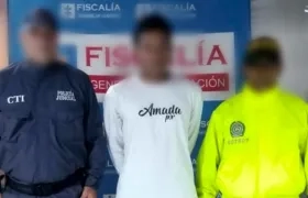 Jairo Eduardo Julio Monterroza, capturado por feminicidio.