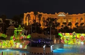 Video mapping del productor Víctor Ariza.