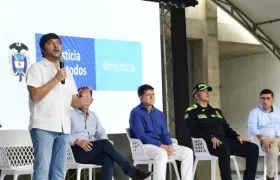 El Alcalde en la inauguración de 3 pabellones en la Penitenciaría El Bosque.