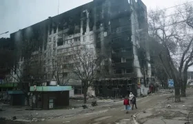 Así se encuentra Mariúpol.