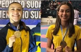 Natalia Bernal y Laudith Cabrera. 