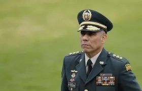 General Eduardo Zapateiro, comandante del Ejército Nacional.