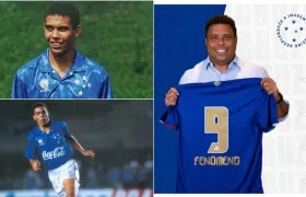 Ronaldo, exjugador y dueño del Cruzeiro de Brasil. 