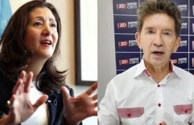 Íngrid Betancourt y Luis Pérez.