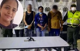 Mayerlin Ripoll cuando fue capturada el pasado 19 de abril. 