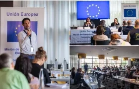 La MOE UE fue invitada por la Organización Electoral de Colombia para observar las elecciones generales del país.