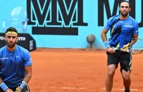 Los colombianos Robert Farah y Juan Sebastian Cabal.