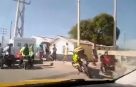 Lugar de los hechos en el barrio Rebolo.