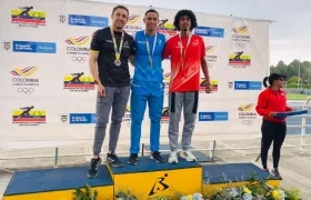 Gustavo Barrios, atleta del Atlántico. 