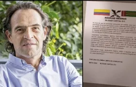 Fico Gutiérrez fue amenazado en un panflecto, presuntamente por el bloque Capital de 'Las Águilas Negras'.