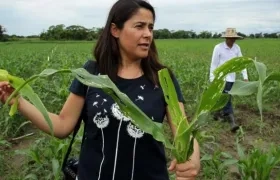 La directora de Agro-Bio en la región Andina, María Uscátegui.