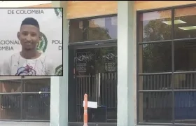 Jefferson Andrés Miranda Ursola y fachada de Medicina Legal