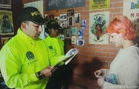 Camila Botero Cardozo, alias 'Lucía'.