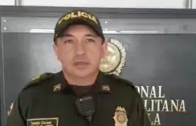 Teniente  Coronel Oscar Olarte. 