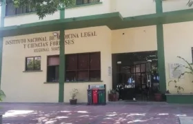 Fachada de Medicina Legal de Barranquilla.