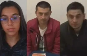 Anyi Daniela Martínez Buitrago, Luis Sebastián y Carlos Felipe Mateus Vargas, los implicados