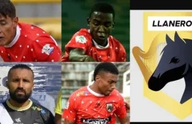 Los cuatro jugadores sancionados.