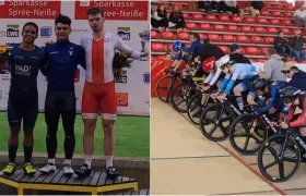 Miguel Jaramillo subió al podio y Luna Álvarez quedó cerca. 