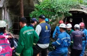 Mina El Mestizo, sitio de la tragedia.