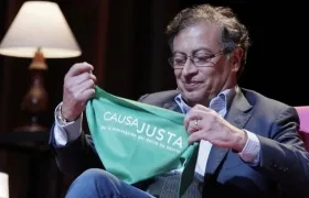 El candidato presidencial Gustavo Petro.