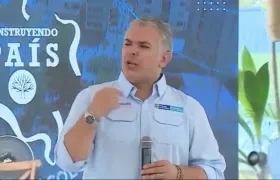 El presidente de la República, Iván Duque.