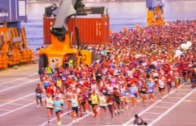 Media Maratón del Mar en Cartagena