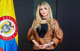 Ana María Aljure, directora del Instituto Geográfico Agustín Codazzi.