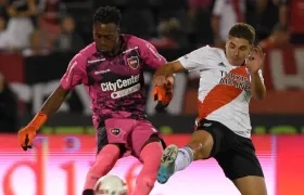 Iván Arboleda, arquero colombiano. 