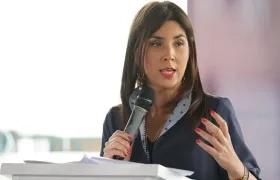 Ministra de Educación, María Victoria Angulo.