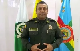 General Luis Carlos Hernández Aldana, Comandante de la Policía Metropolitana de Barranquilla.