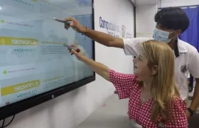 Gobernadora Elsa Noguera. 