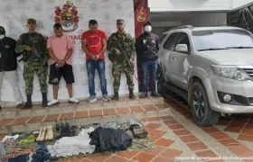 Presuntos responsables fueron capturados. 