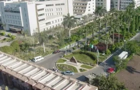 Universidad de Mansura, en El Cairo, en donde ocurrió el trágico hecho.