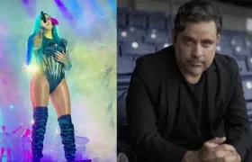 Karol G y Víctor Ariza.