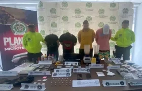 Los cuatro capturados cayeron en poder de las autoridades el pasado 17 de junio,