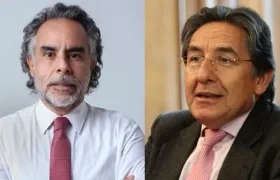 Armando Benedetti y Néstor Humberto Martínez