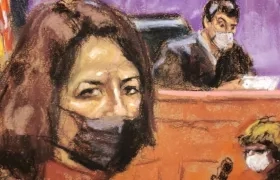 La británica Ghislaine Maxwell.