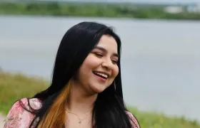 Daniela Mejía, artista. 