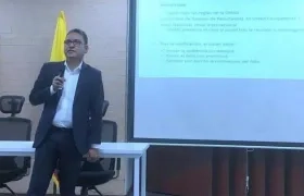 Eduardo De la Ossa, abogado cartagenero. 