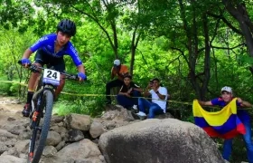 María Salamanca le dio el oro a Colombia. 
