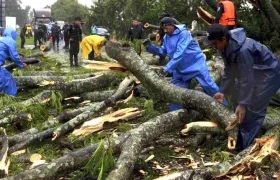 Estragos causados por 'Bonnie' en su paso por Nicaragua.