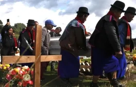 La población indígena pidió la urgente intervención de la Defensoría del Pueblo.