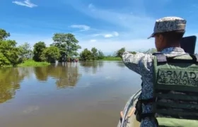 La Armada logró rescatar los dos cuerpos y enviarlos a Magangué.