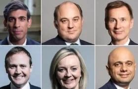 Posibles candidatos a reemplazar a Boris Johnson.