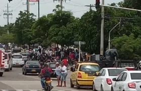 Sector de la prolongación de Murillo, donde se presentó el ataque a bala contra el joven. 